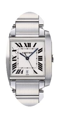 Cartier TANK FRANCAISE MEN'S STAINLESS S...