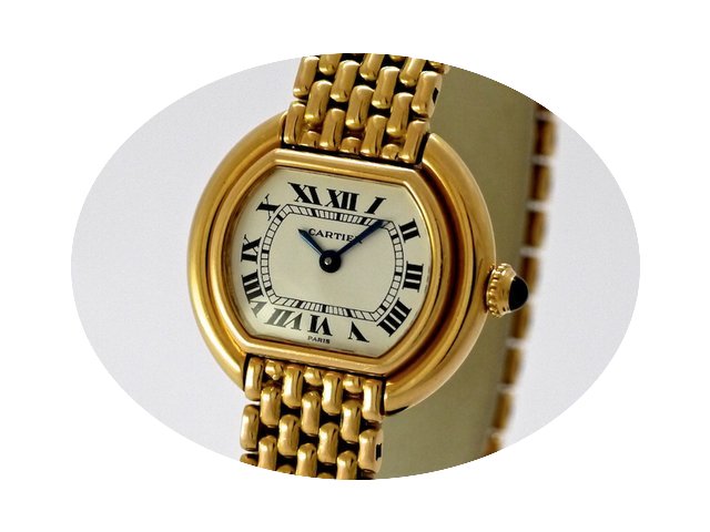 Cartier Louis Cartier Lady 18k Yellow Go...