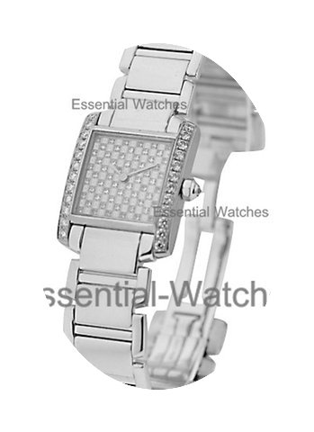 Cartier Tank Francaise Small Size with P...