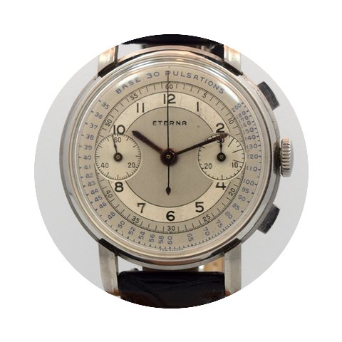 Eterna 2-Register Chrono circa 1950's...