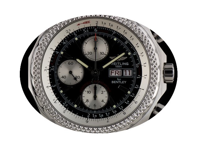 Breitling S/S Black Dial Bentley Motors ...