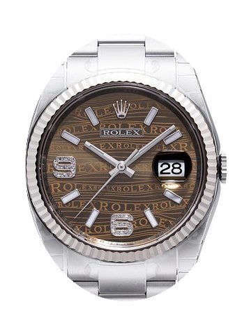 Rolex Datejust 36 mm Edelstahl / Weißgo...