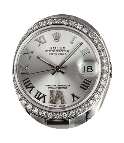 Rolex DateJust 31mm Steel Round Brillian...