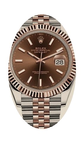 Rolex Datejust 41mm Steel and Everose Go...