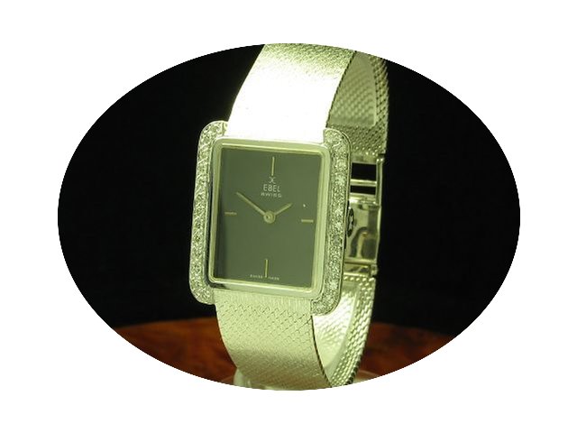 Ebel 18kt 750 Gold Handaufzug Damenuhr M...