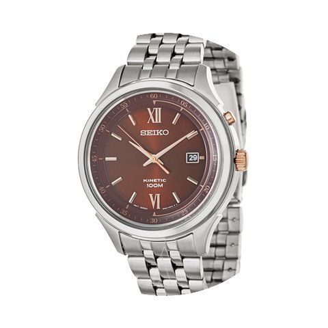 Seiko Men's Kinetic Watch...