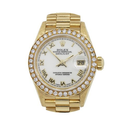 Rolex 69178 Datejust Diamond Bezel Ladie...