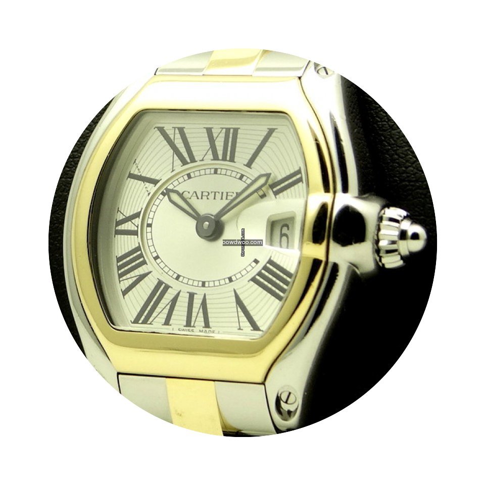 Cartier | Roadster Lady, steel and gold,...