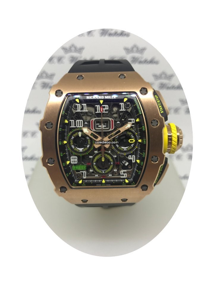 Richard Mille RM11-03 FULL ROSE GOLD...