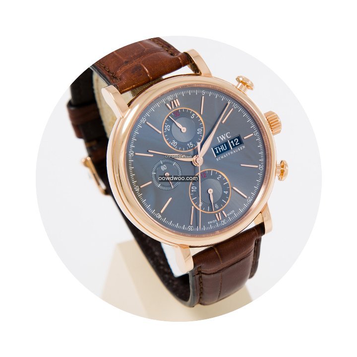 IWC Portofino Chrono unworn box and pape...