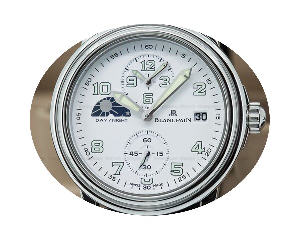 Blancpain Double Time Zone White Dial We...