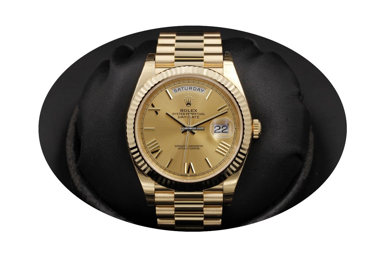 Rolex Day Date 40 228238 Yellow Gold...