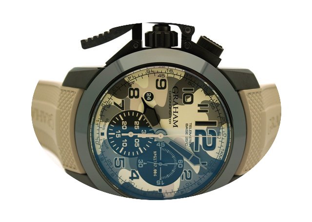 Graham Chronofighter Oversize Black Arro...