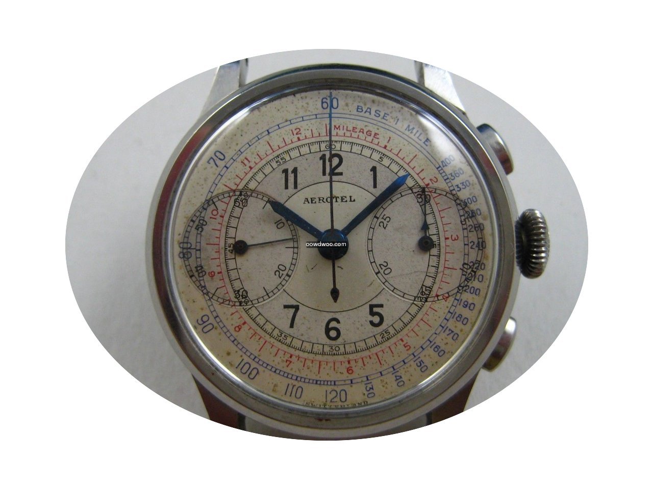 Heuer AEROTEL CHRONOGRAPH BIG EYE EARLY ...