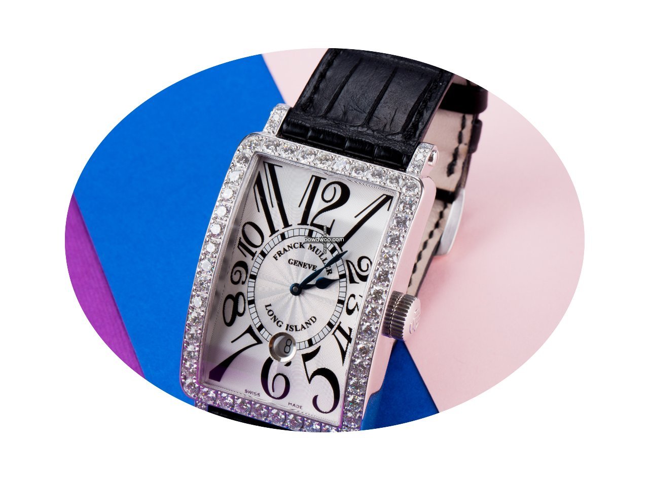 Franck Muller Long Island Diamonds 1300 ...