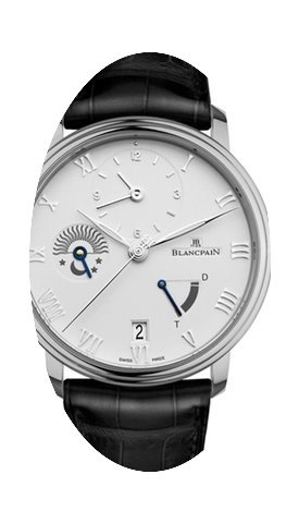 Blancpain Villeret Half Timezone Mens Wa...