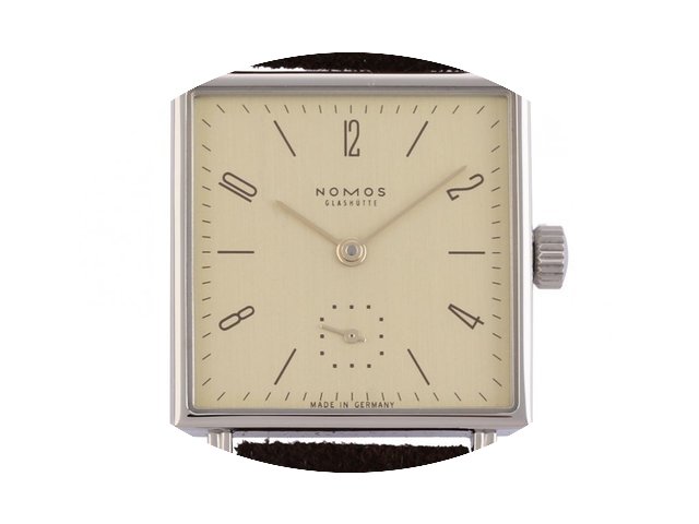 Nomos Glashütte Tetra 27 Karat Stahl Ha...