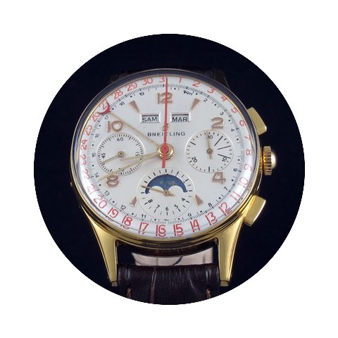 Breitling 805 Datora Moonphase Chronogra...