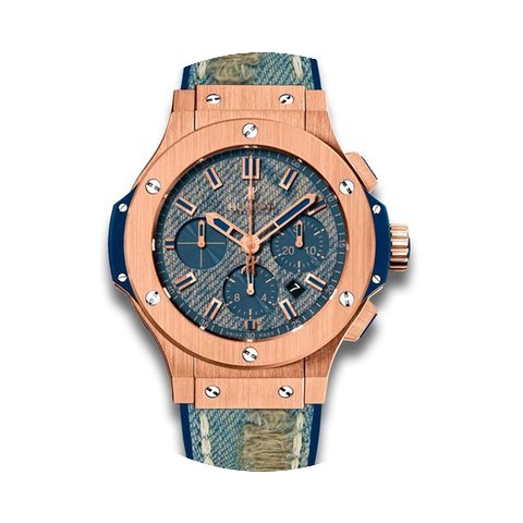 Hublot Big Bang Jeans 18K Rose Gold Men'...