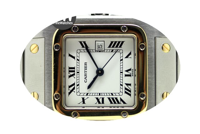 Cartier Santos Galbee Steel & Gold...
