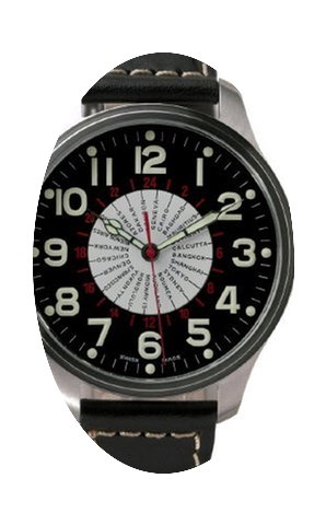 Zeno-Watch Basel OS Pilot World Timer...