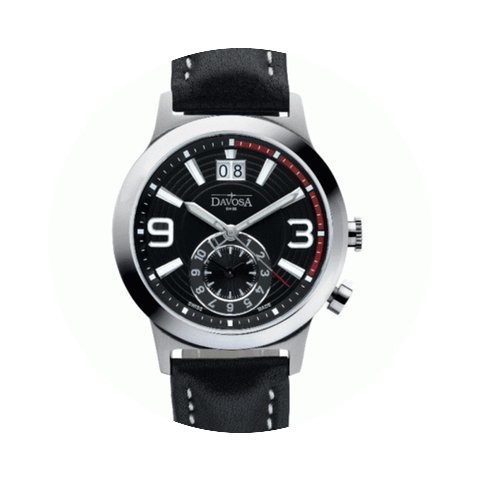 Davosa Vagabond Dual Time Quartz Herrenu...