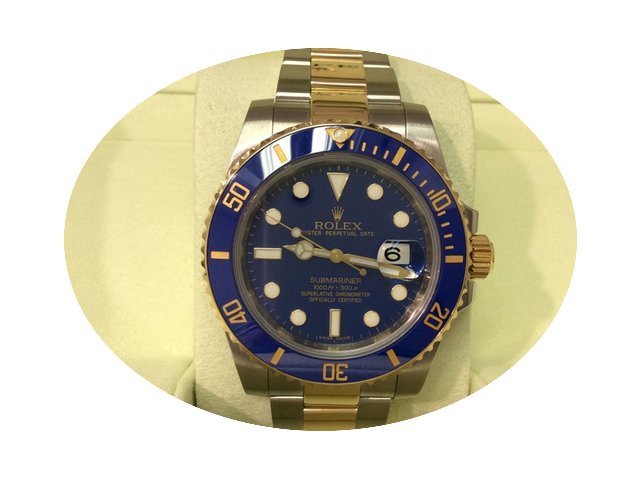 Rolex Ref. 116613 Submariner S/steel &am...