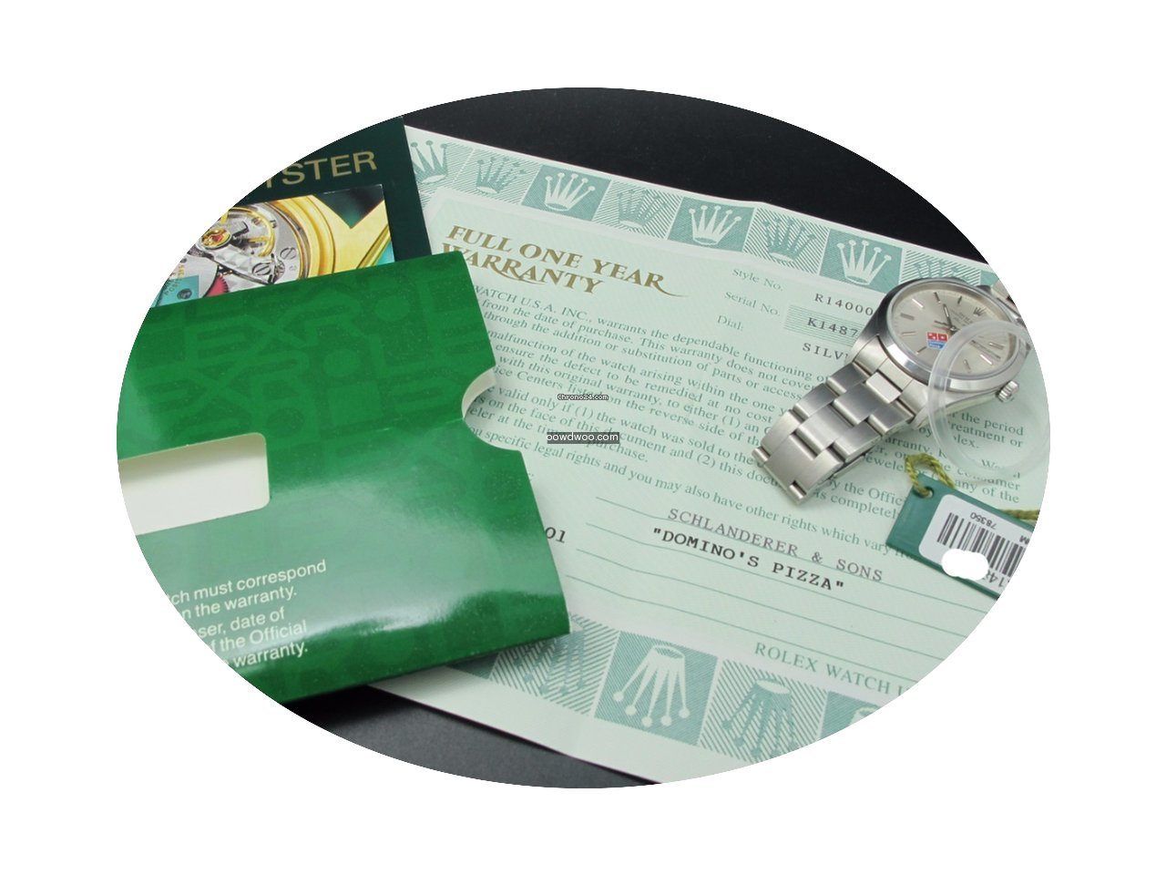 Rolex AIR KING 14000M Original Silver 