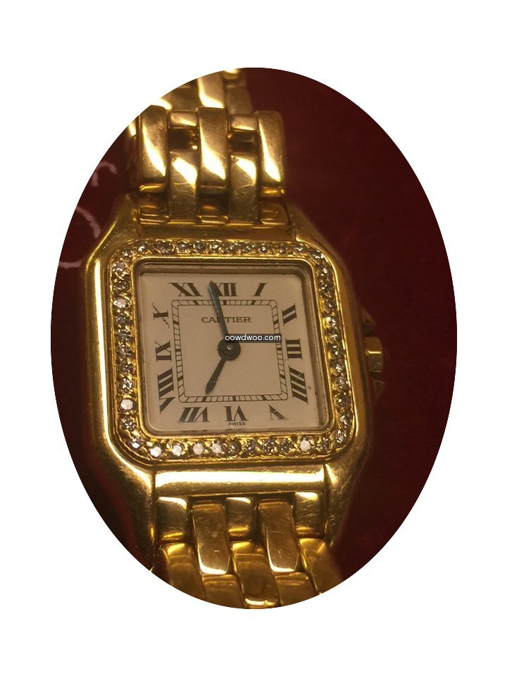Cartier Panthere 18 kt gold and diamonds...