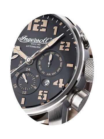 Ingersoll IN1224SBK Colby 45mm 10ATM...