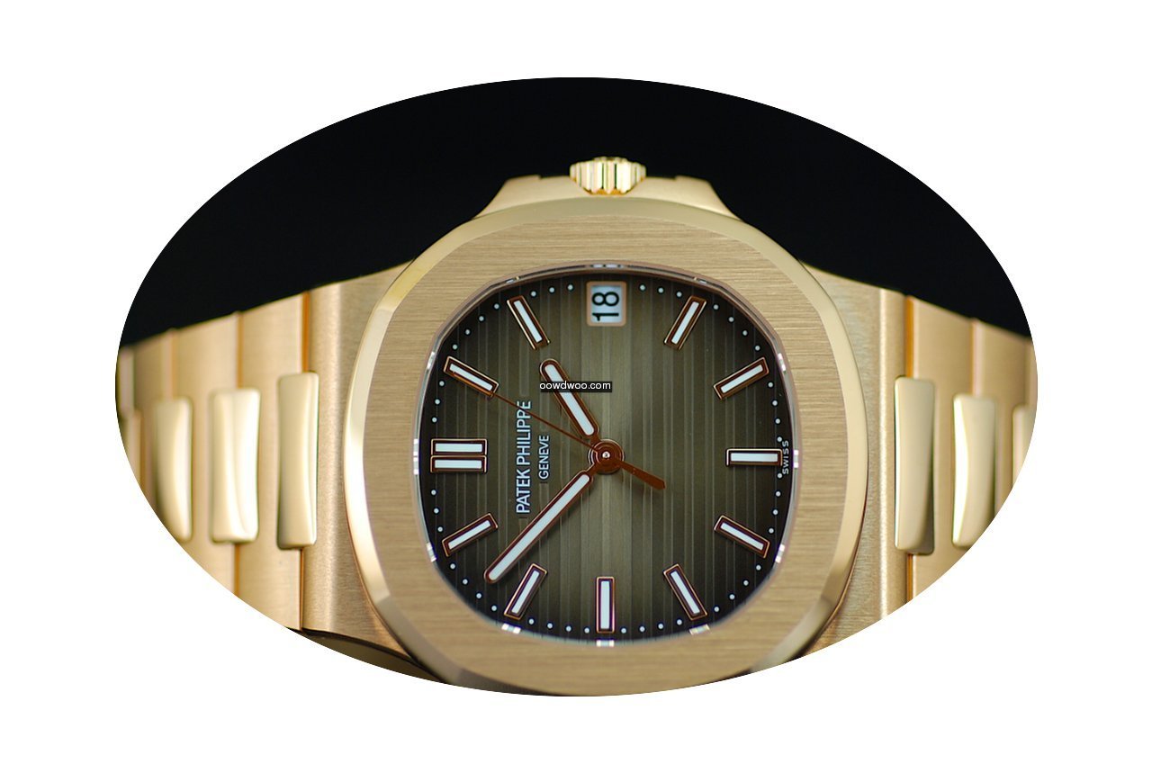 Patek Philippe Nautilus Jumbo oro rosa 5...