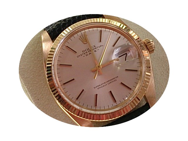 Rolex OYSTER DATE GG REF 1503  NEAR NOS ...