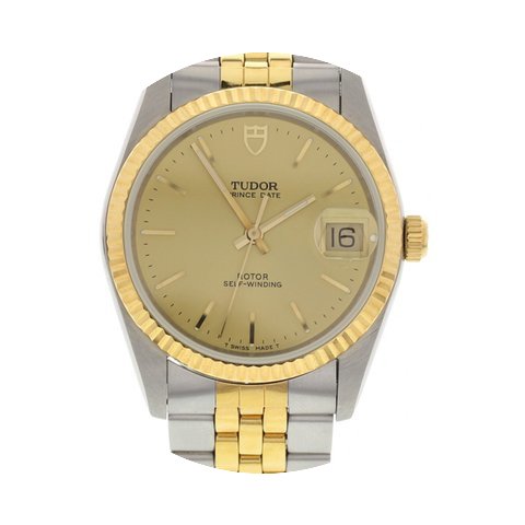 Tudor Men's Todor Prince Date 18K Yellow...