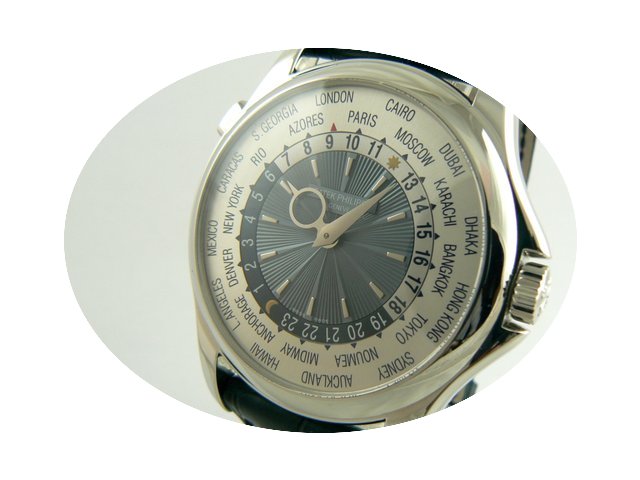 Patek Philippe Worldtimer Platinum...