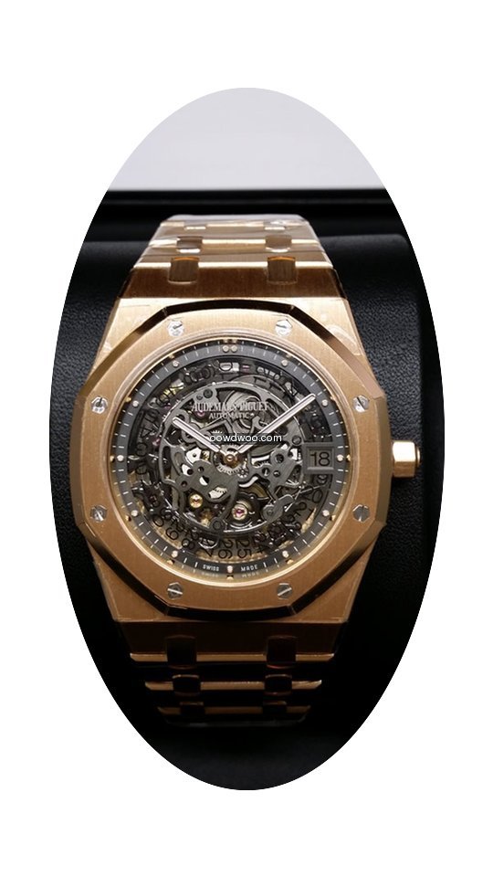 Audemars Piguet 15204OR Royal Oak Skelet...