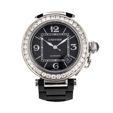 Cartier Pasha Seatimer Custom Diamond Be...