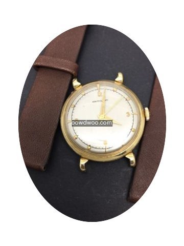 Hamilton Vintage Hamilton Solid 14k Gold...