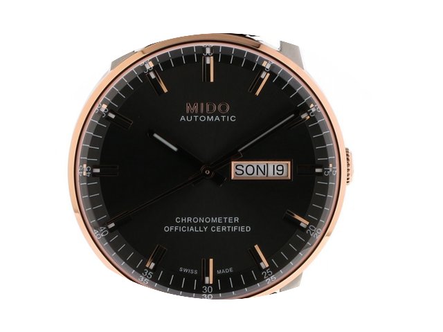 Mido Commander II Chronometer Stahl PVD ...