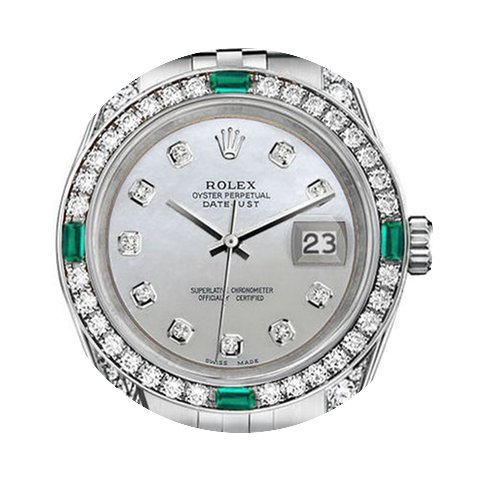 Rolex Ladies Rolex Datejust 26mm Steel W...