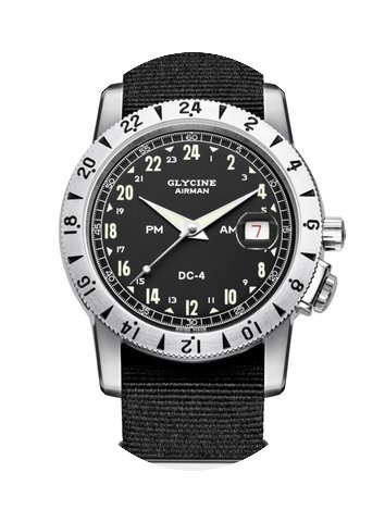 Glycine AIRMAN DC 4 PURIST - 100 % NEW -...