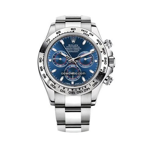 Rolex Daytona White Gold Blu Dial - 1165...