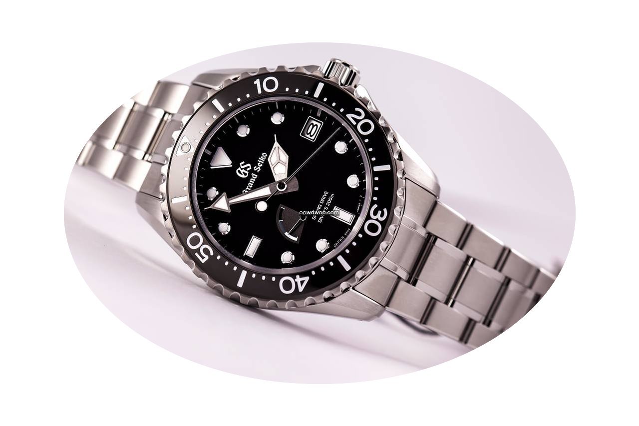 Seiko Grand Seiko Spring Drive Diver Bla...