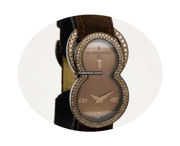 De Grisogono Be Eight 18K Brown Gold Cog...