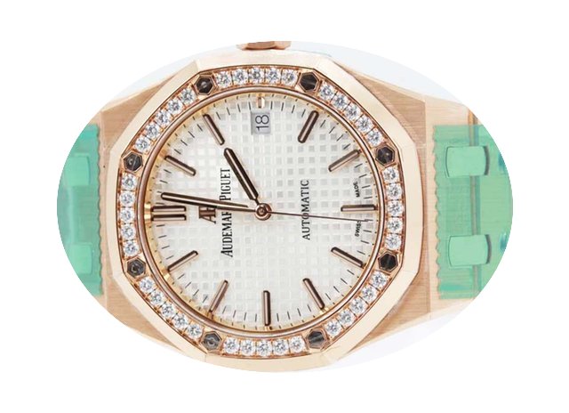 Audemars Piguet Royal Oak Rose Gold Ladi...