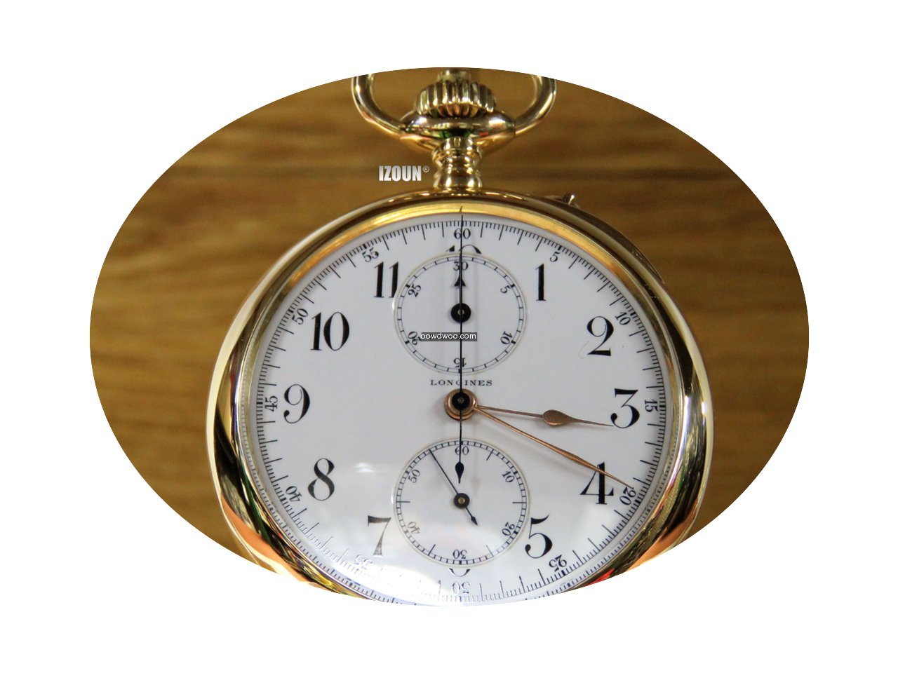 Longines Pocket Chronograph 18kr Gold / ...
