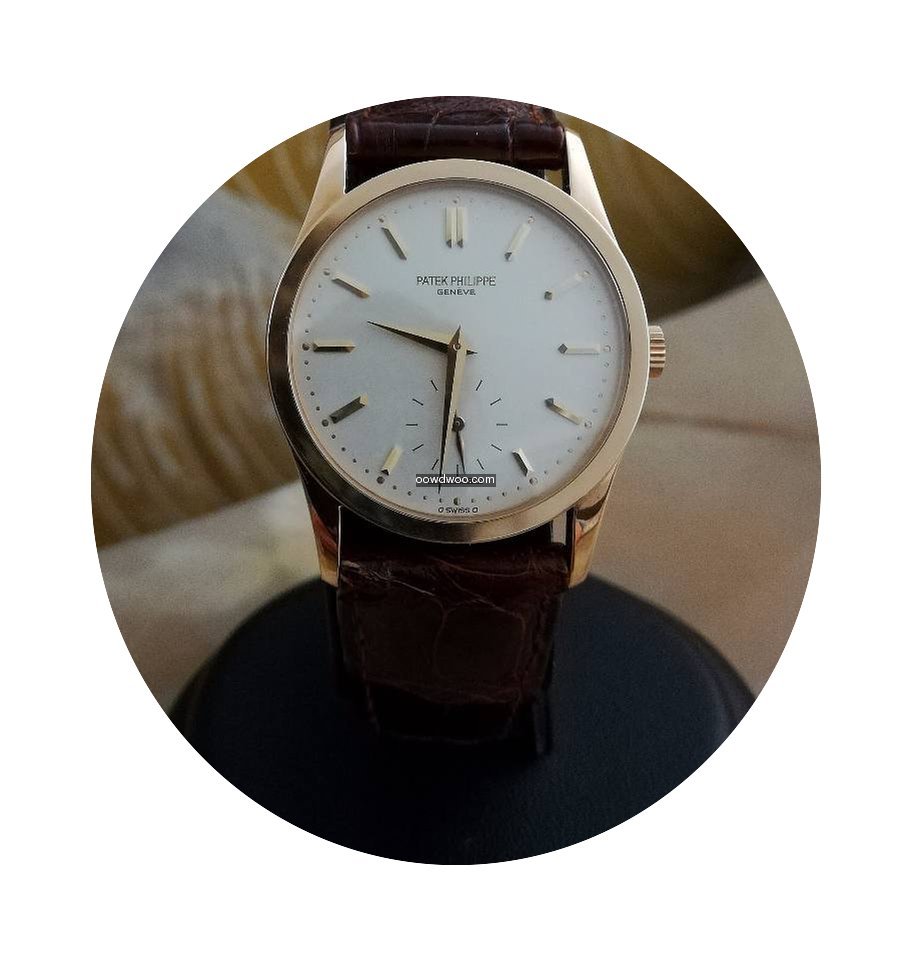 Patek Philippe Calatrava Rose Gold...