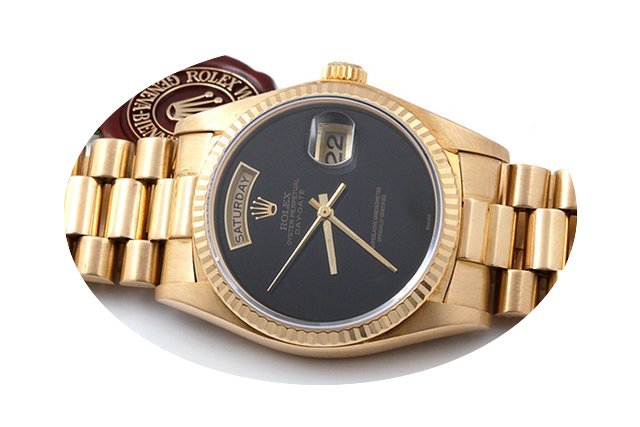 Rolex 18K Yellow Gold Day-Date President...