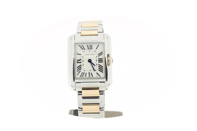 Cartier Tank Anglaise Steel/ Rose gold (...