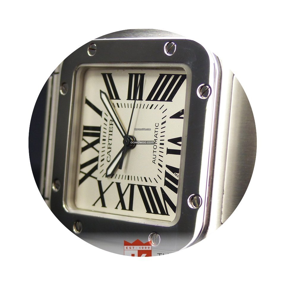 Cartier Santos 100 XL Automatic Stahl   ...