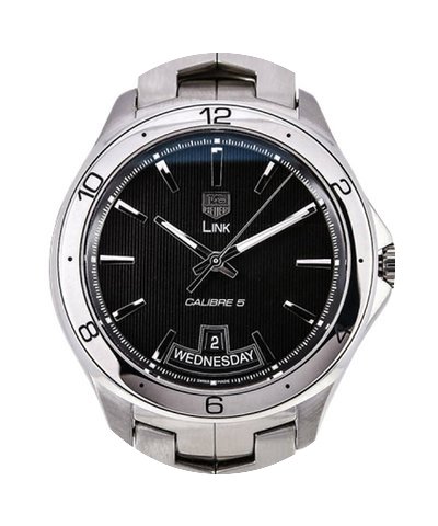 TAG Heuer Link Calibre 5 Day-Date Black...